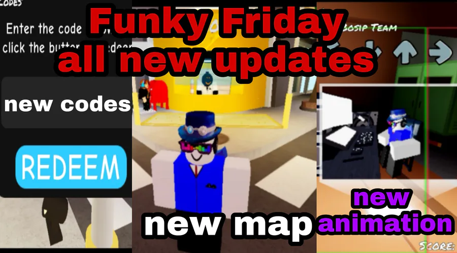 ALL NEW *SECRET* UPDATE CODES in FUNKY FRIDAY CODES! (Funny Friday Codes)  ROBLOX 