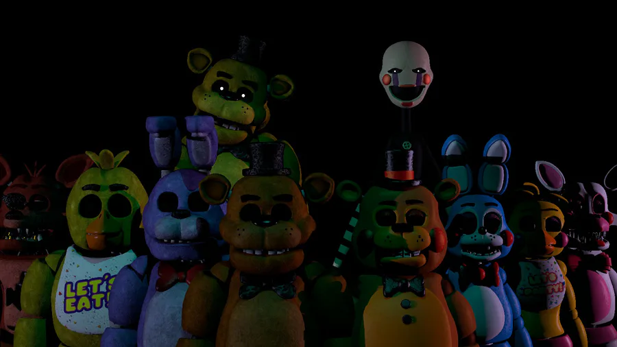 Posh Pizzeria Animatronics, Five Nights At Freddy's Wiki