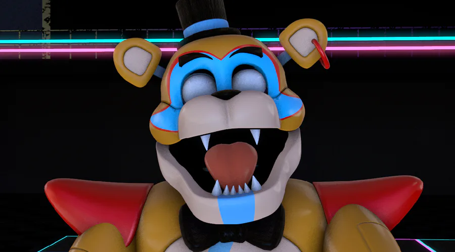 emifred800 on Game Jolt: (blender) freddy jumpscare remake