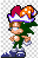 Adanishedgehog on Game Jolt: turbo the hedgehog S2 sprite sheet (yes I  copy the modgen palette)