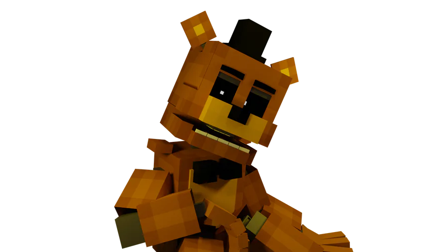 C4D, FNAF, Pirate Cove by YinyangGio1987