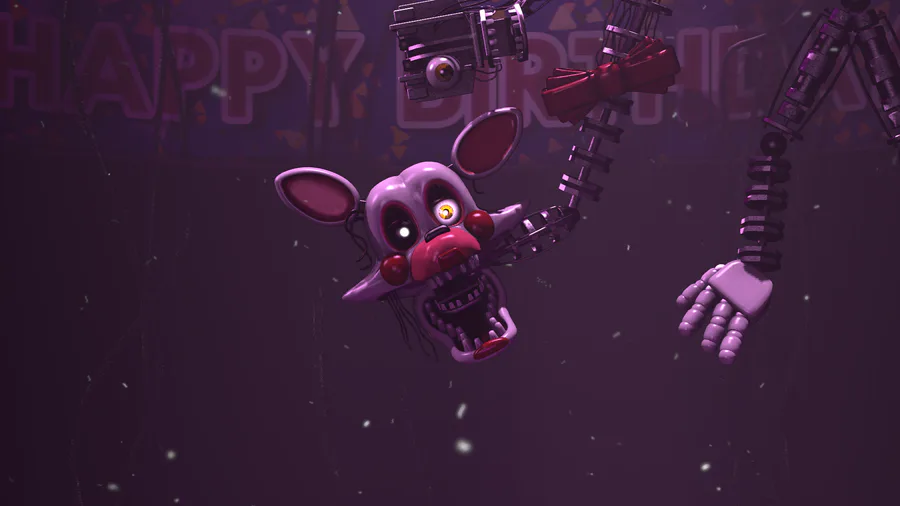 C4D, FNAF, Pirate Cove by YinyangGio1987