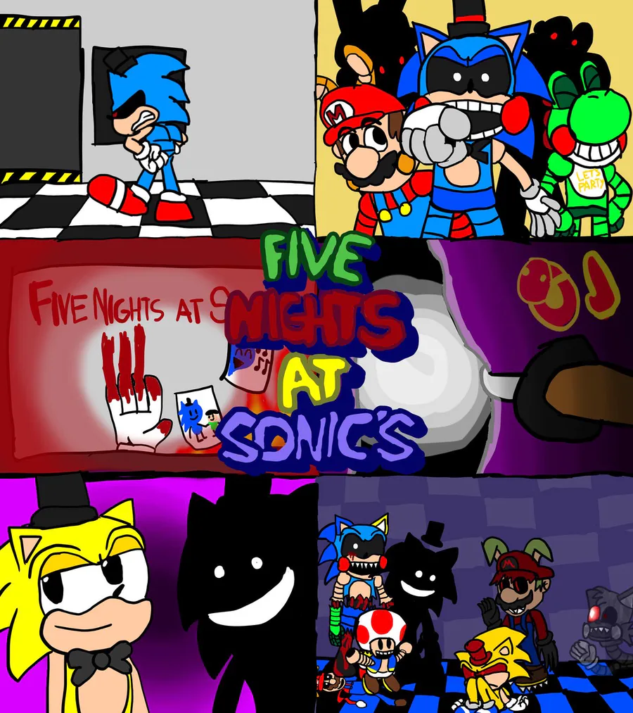 SONIC.EXE PARTE 1-2-3-4-5 