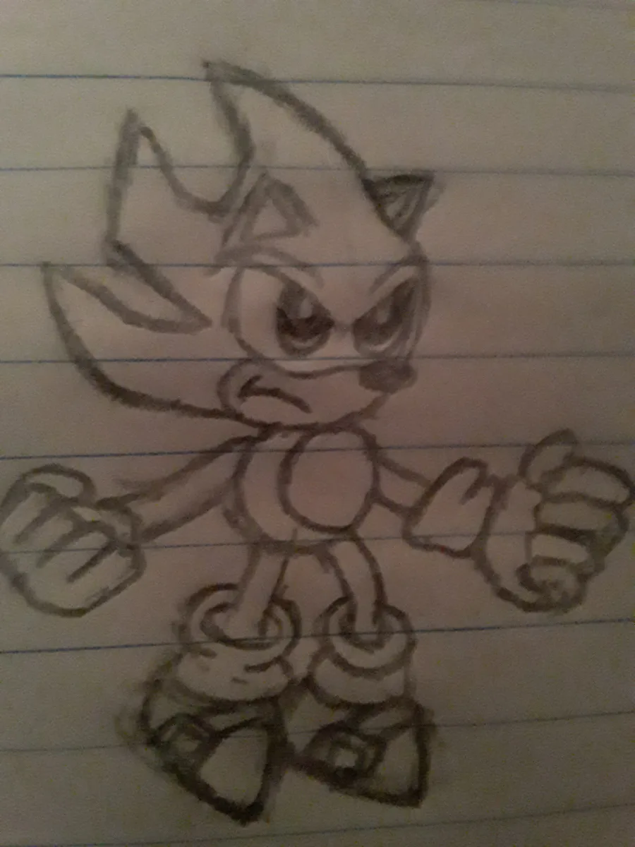 How to Draw Super Shadow from Sonic the Hedgehog « Drawing & Illustration  :: WonderHowTo