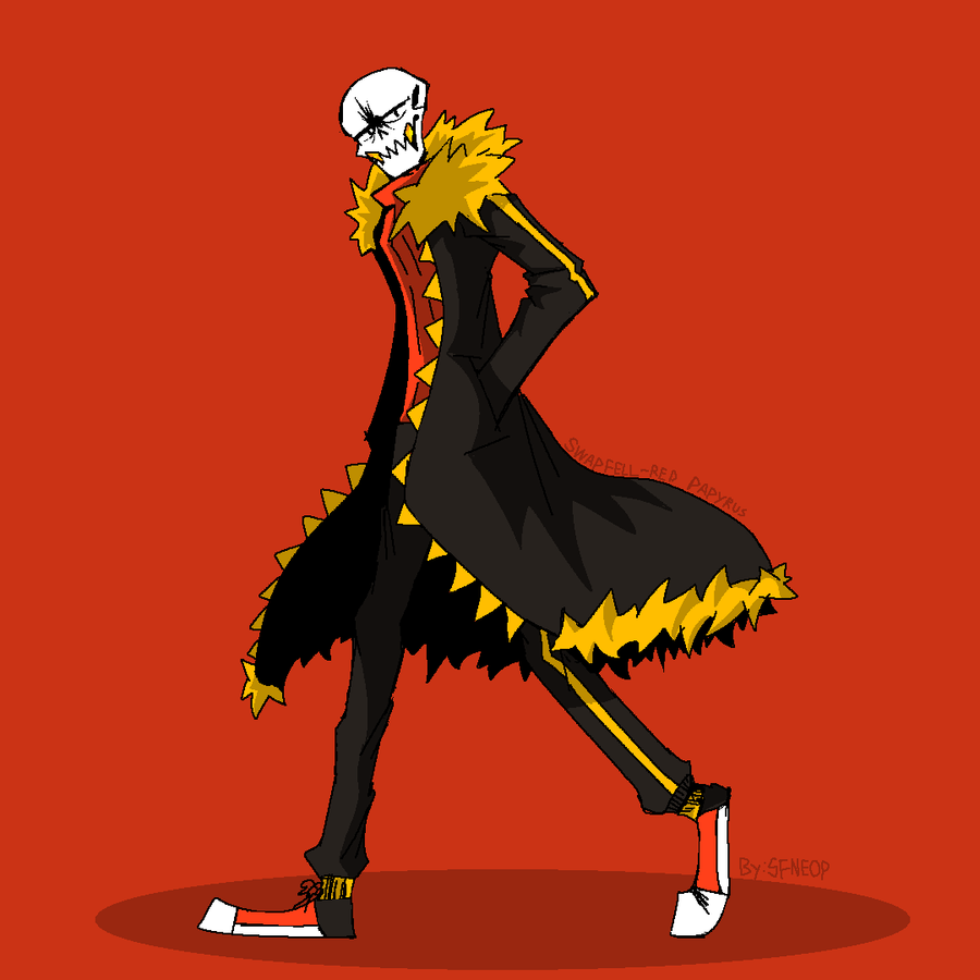 SFPNEO on Game Jolt: swapfell-red papyrus