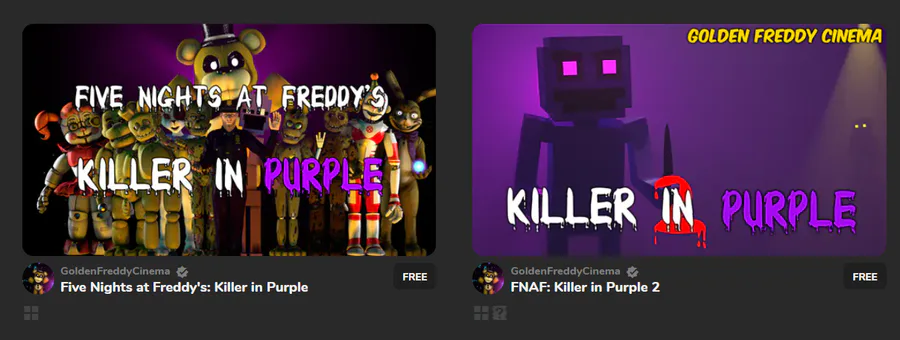 FNAF: Killer in Purple 2 Free Download - FNAF Fan Games