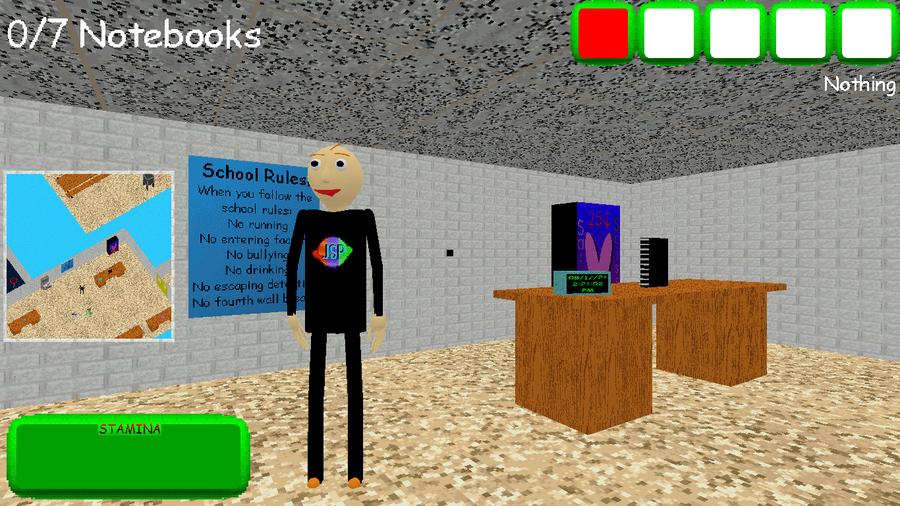 Baldi's Basics Multiplayer Remake Prototype by JohnsterSpaceGames