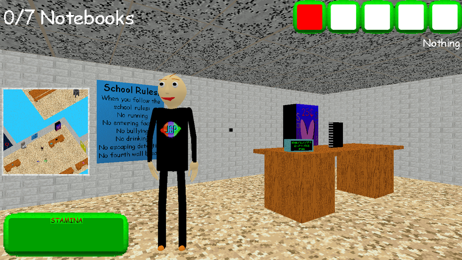 Baldi's Fun New School Remastered V1.0 : JohnsterSpaceProgram