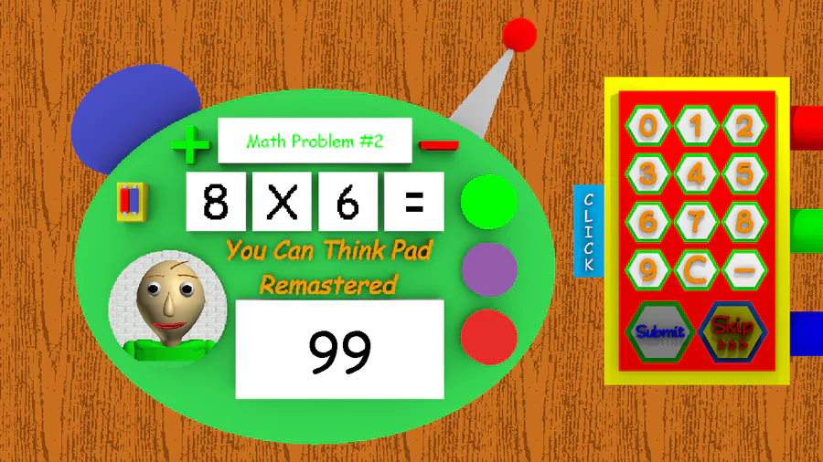 Baldi's Fun New School Remastered Android Version Testing 