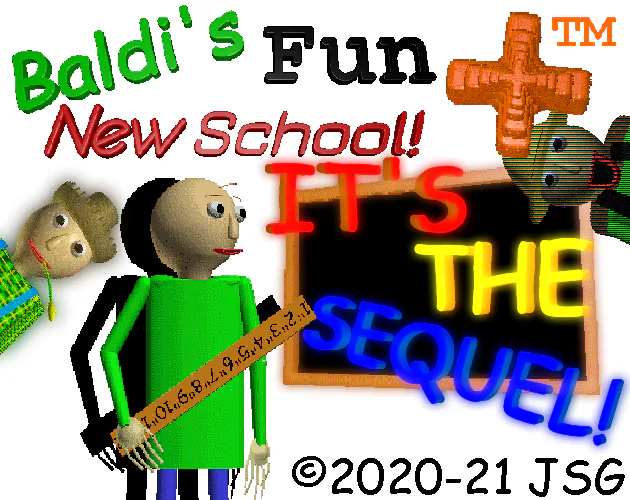 Baldi's Fun New School Plus Alpha 6 (2 Floor Demo