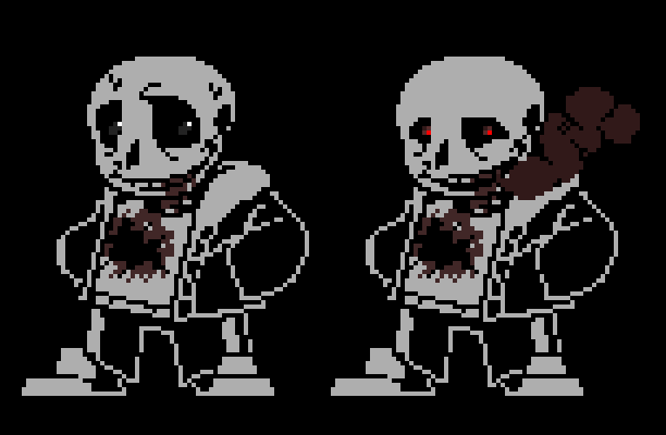 Pixilart - Underfell sans by Inking-Creation