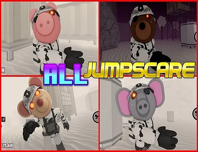 ROBLOX PIGGY ALL JUMPSCARES 