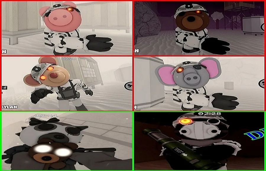 ROBLOX PIGGY ALL JUMPSCARES 