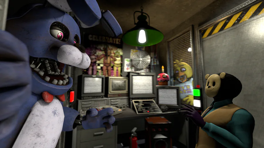 FNaF SFM] More Malhare / Glitchtrap Renders : r/fivenightsatfreddys