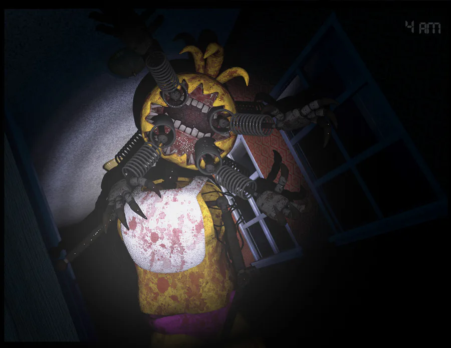 Nightmare Vanny in FNaF 4! by RealZBonnieXD on DeviantArt