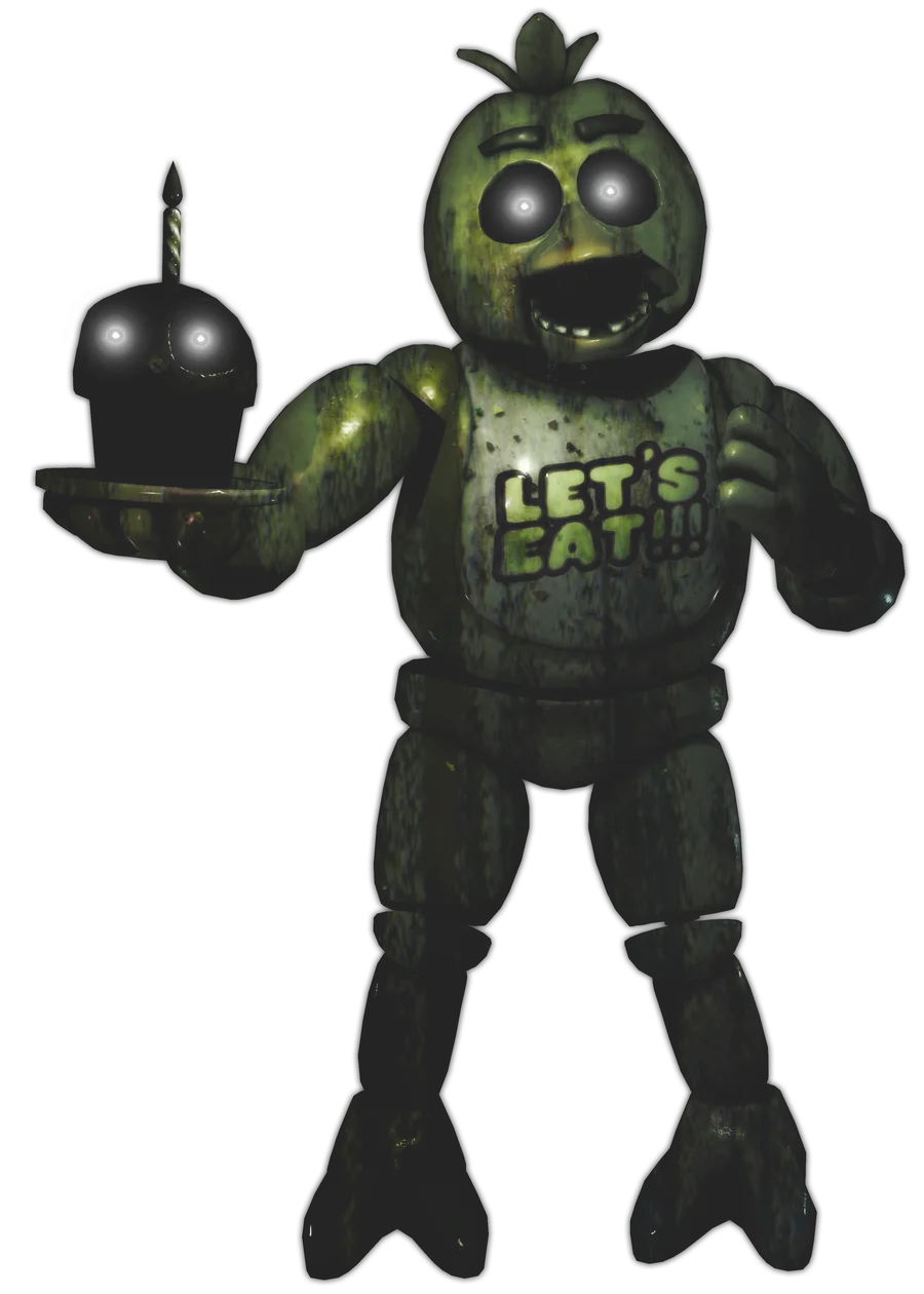 I'm finally Finished my Fixed Withered Chica's Art!