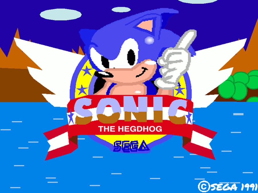 sonic 1 title screen maker