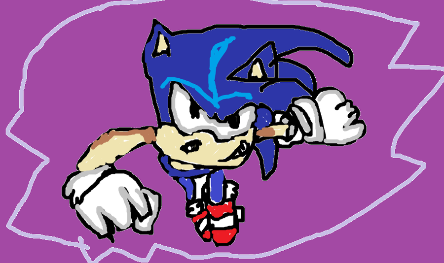 Planeta Sonic on X: Classic Sonic #Sega #Sonic #Fanart   / X