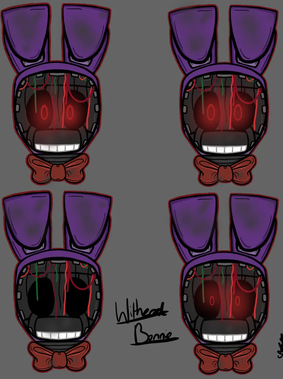 FNAF 3 Withered Animatronics