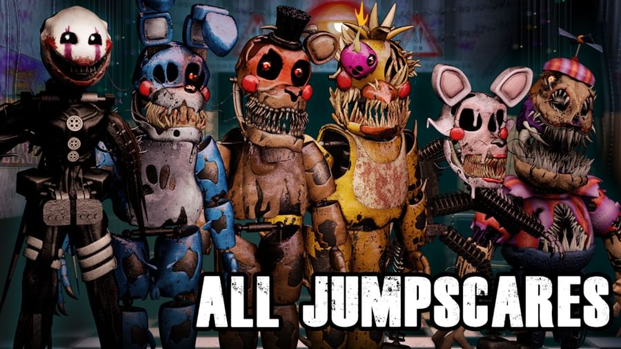 FNaF 2 Animatronics In Five Nights At Candy's Remastered (Mods) by  ZBonnieXD - Game Jolt