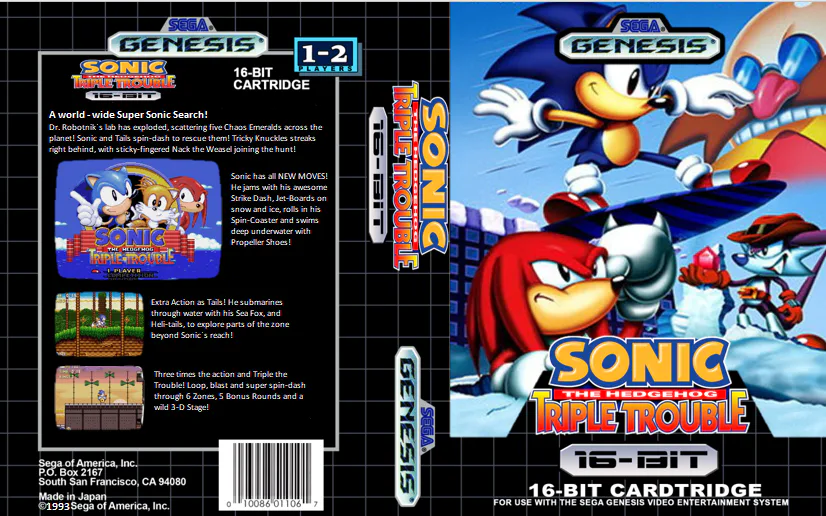 Sonic Chaos 1 – Sega-16