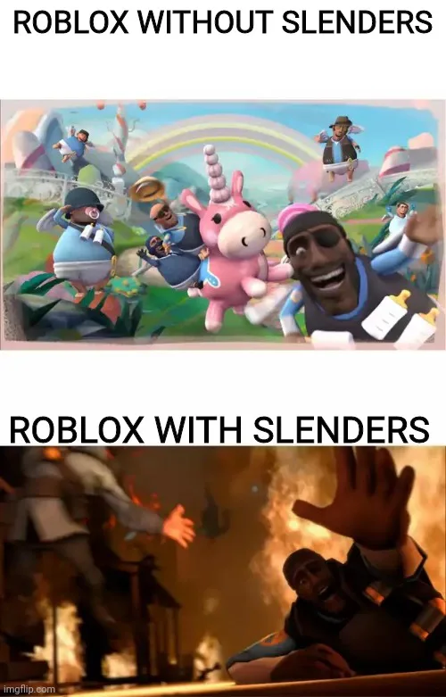 Roblox slender Memes & GIFs - Imgflip