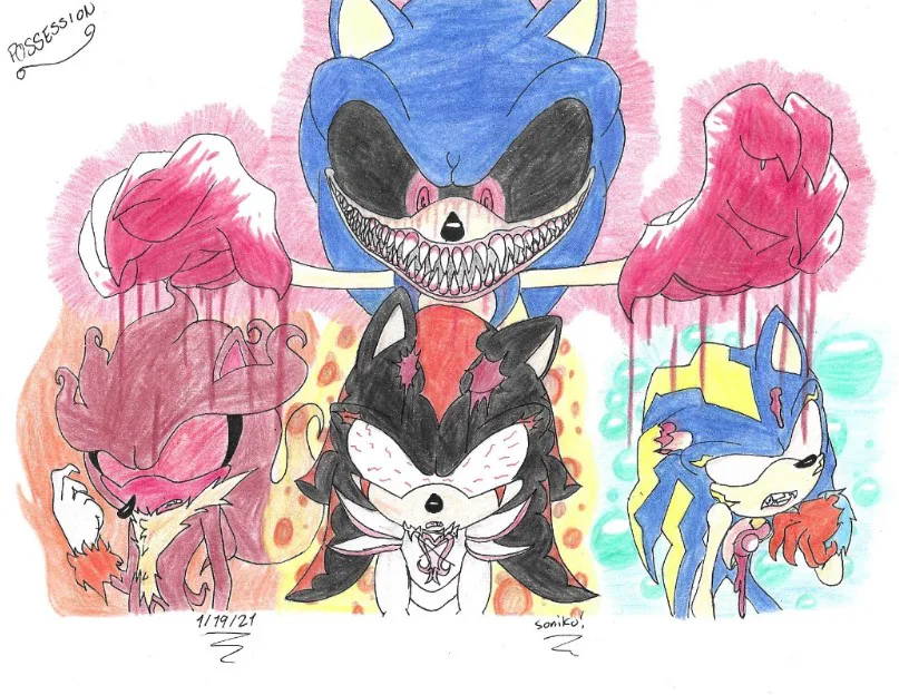 Which Metal Sonic.EXE photo is the scariest?