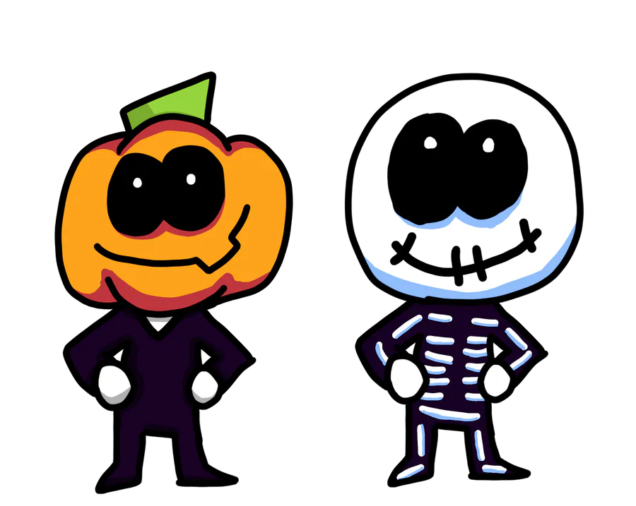 Happy Spooky Month! by Voiggers on Newgrounds