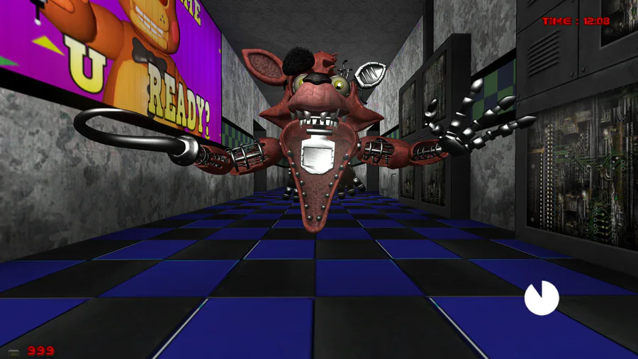 HERE COMES FREDDY FATBOY!!! Let's Play FNaF 2 Doom Mod 