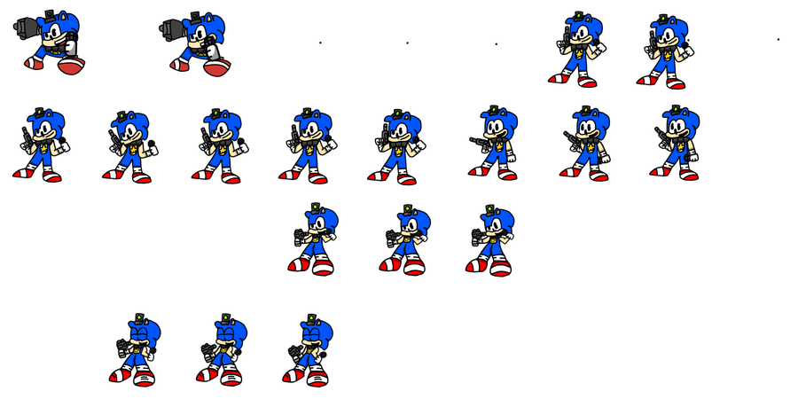 l left on Game Jolt: Metal Conic sprites, original in here