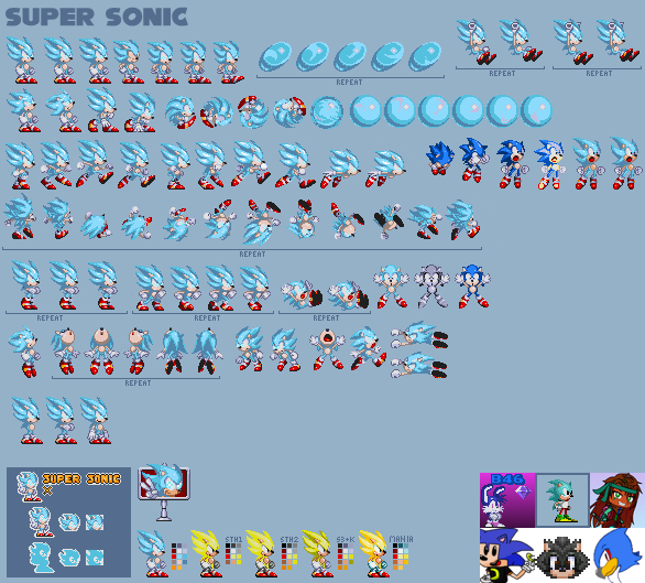 Mod gen TH on Game Jolt: Negagen sprites xd