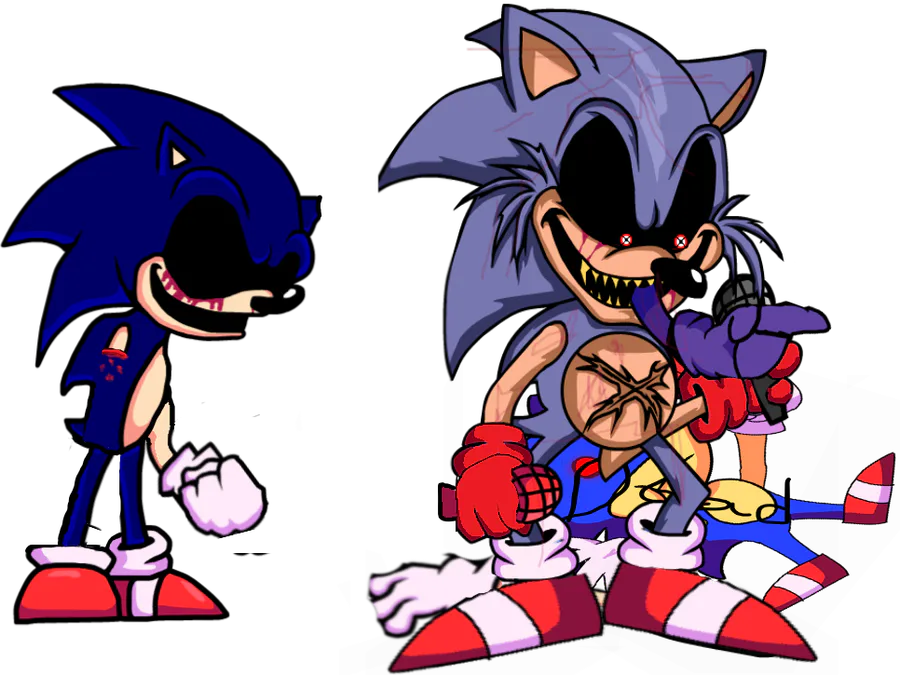 Lord X Sonic Exe Fnf Sticker