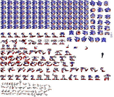 SONICfanandfnffan on Game Jolt: Sonic CD sprites i found