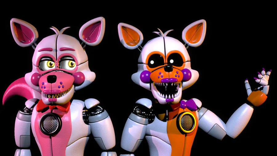 Funtime Foxy e Lolbit