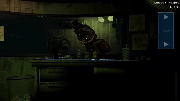 ZBonnieXD on X: Nightmare Phantom Freddy in FNaF 3! #fnaf #fnaf3