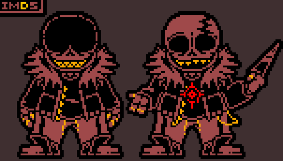 Pixilart - horror sans by me by sans-error-fell