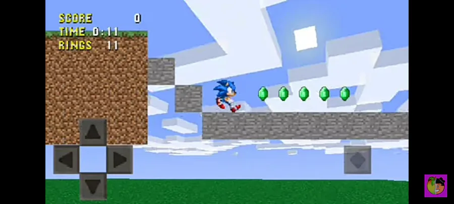 HakimiGamer on Game Jolt: Games  Sonic Minecraft World APK (Link in  article)