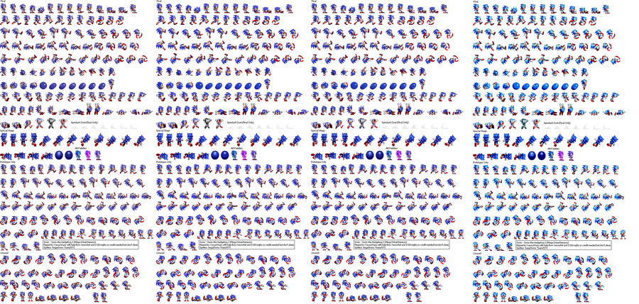 Sonic Fnf Sprite Sheet Sonic Sprite Sheet By Swsu Mas - vrogue.co