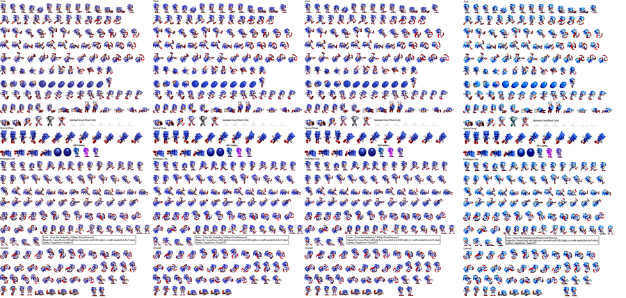 SONICfanandfnffan on Game Jolt: Sonic CD sprites i found