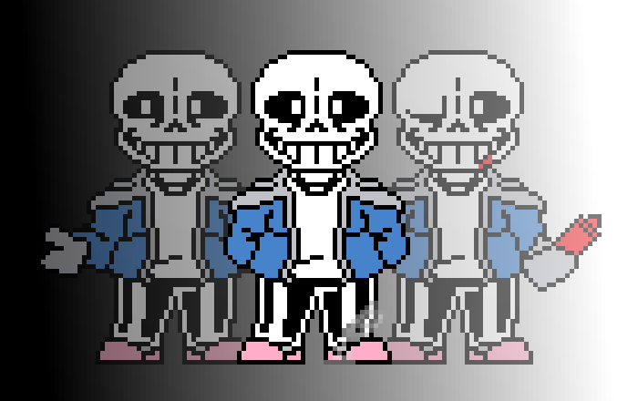 HORRORtale sans v2  Undertale pixel art, Undertale fanart, Pixel art