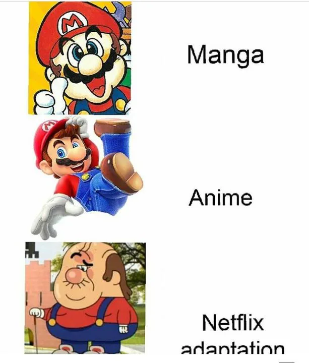 Super Mario Netflix - 9GAG