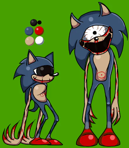 Sonic eyx crees to pixelguy09 pixel art