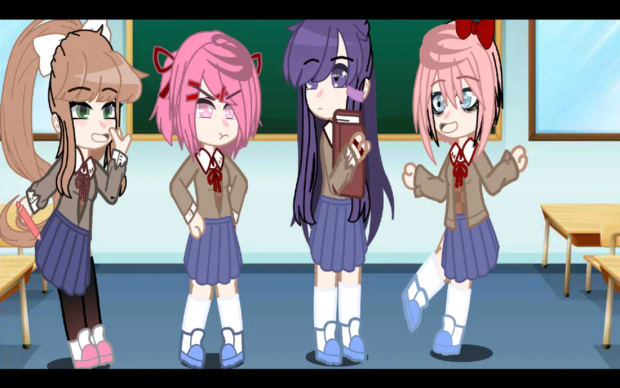 Ddlc Yuri in Gacha life 2 : r/GachaLife2