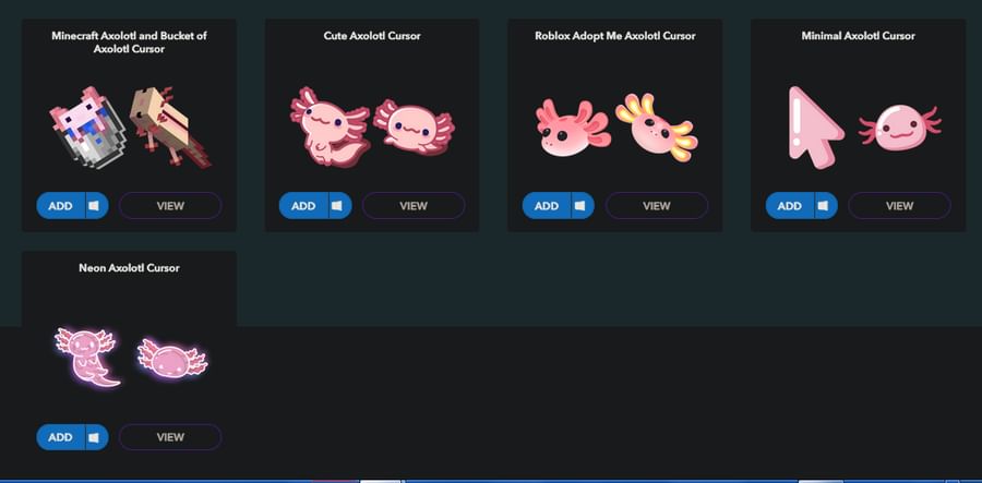 Adopt Me! Cursor Collection - Custom Cursor