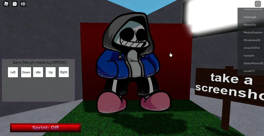 Dust Sans - Roblox