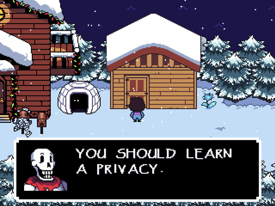 Undertale: Bits and Pieces - Act 1 Welcome to Snowdin 