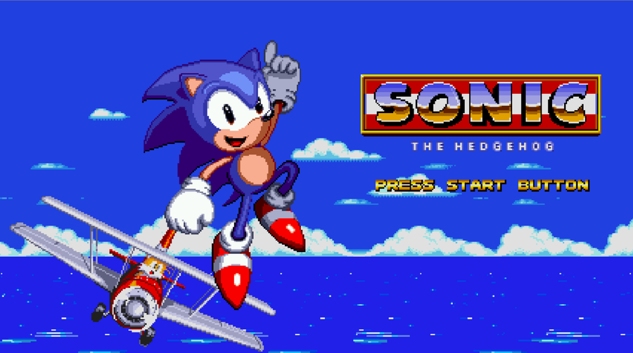 Sonic The Hedgehog Revamped Title Screens