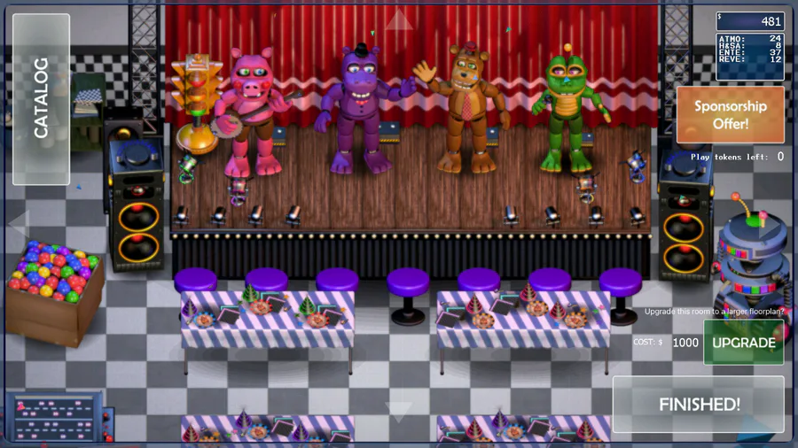 FNAF AR Mediocre Melodies Security Breach Animatronics Workshop