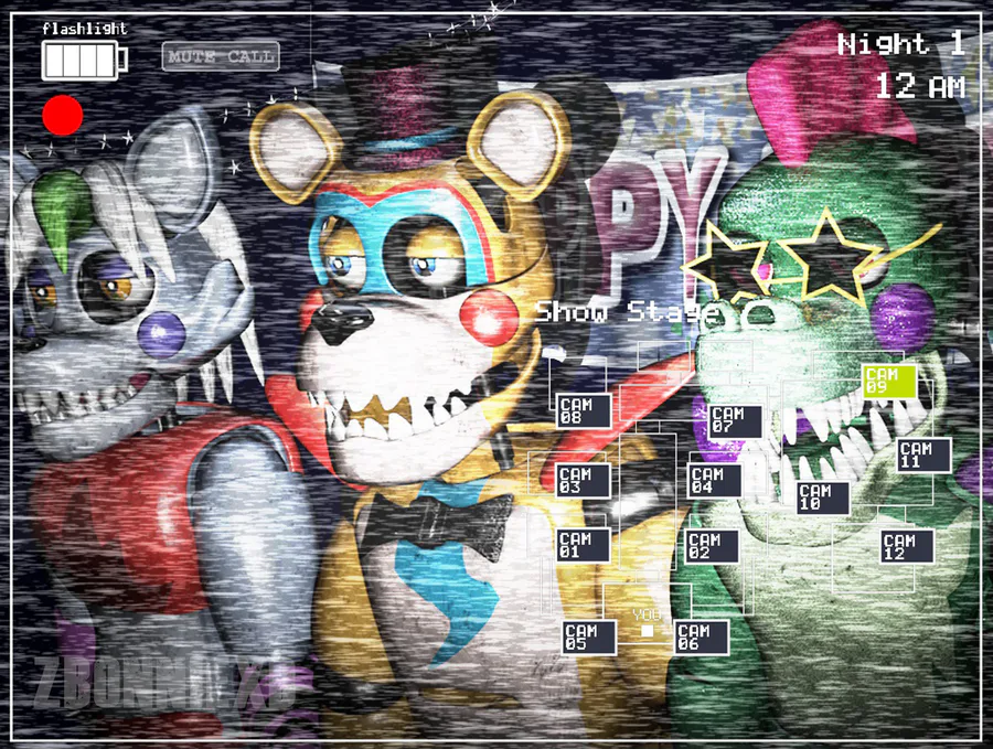 Pride-Cam [Five Nights at Freddy's Security Breach] [Mods]