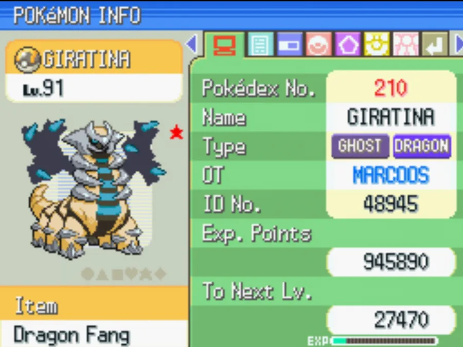 what should i name my shiny giratina?